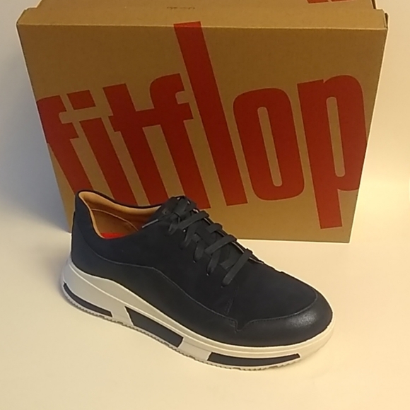fitflop navy trainers